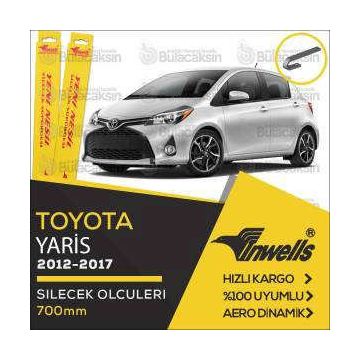 İnwells Toyota Yaris 1999-2005 Arası Ön Silecek Takımı