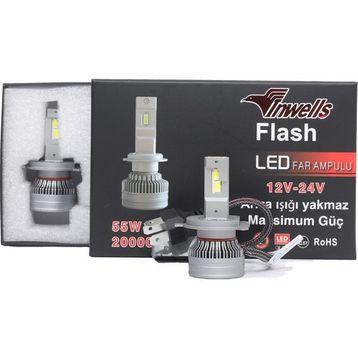 Inwells X-Treme Plus LED Xenon Zenon 20,000 Lümen H1 / H4 / H7 / H11 / 9005 / 9006 / H15/ 9012 Far Ampülü