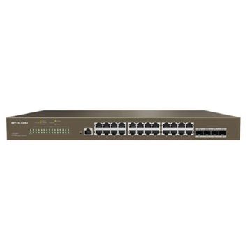 IP-COM G5328F 24GE Port 4xSFP L3 Cloud Yönetilebilir Switch