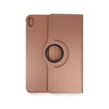 iPad 2022 10.9 10.Nesil 360 Deri - Rose Gold Tablet Kılıfı