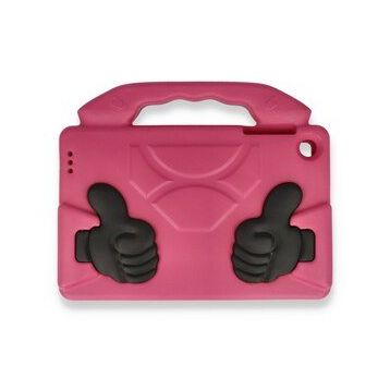 iPad 2022 10.9 10.Nesil Like Stantlı Silikon - Pembe Tablet Kılıfı