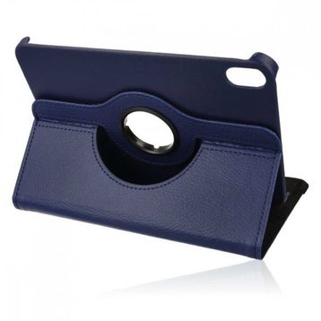 iPad Mini 6 Lacivert 360 Tablet Deri Kılıf