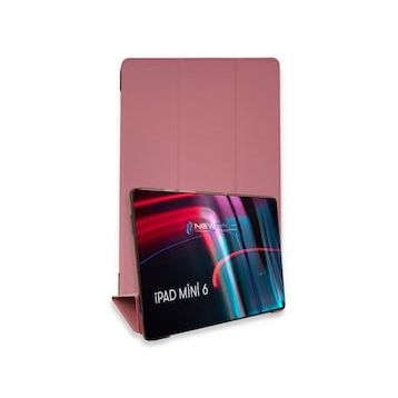 iPad Mini 6 Pembe Tablet Smart Kılıf