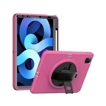 iPad Pro 11 2020 Pembe Hand Strap Tablet Kılıfı