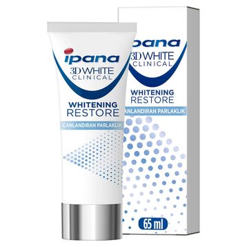 İpana 3D White Clinical Canlandıran Parlaklık 65 ml Diş Macunu