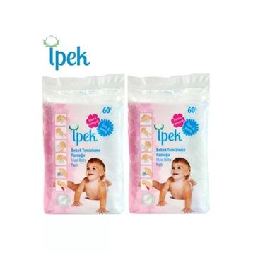 İpek 120 Adet Bebek Temizleme Pamuğu