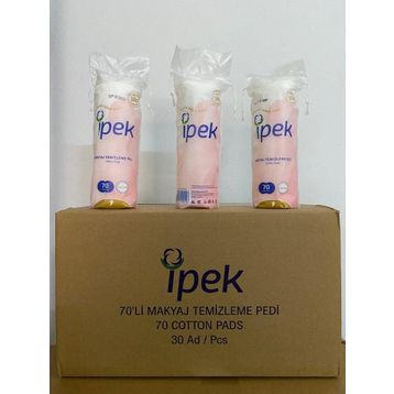 Ipek 30x70 Makyaj Temizleme Pamuğu