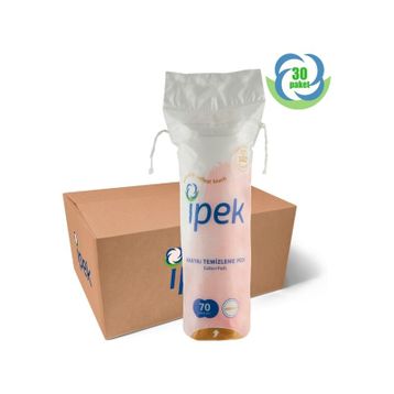 Ipek 30x70 Makyaj Temizleme Pamuğu