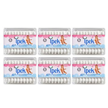İpek 60'lı x6 Bebek Kulak Temizleme Pamuğu