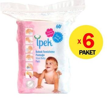 İpek 60'lı x6 Bebek Kulak Temizleme Pamuğu