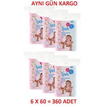 İpek 60'lı x6 Bebek Kulak Temizleme Pamuğu
