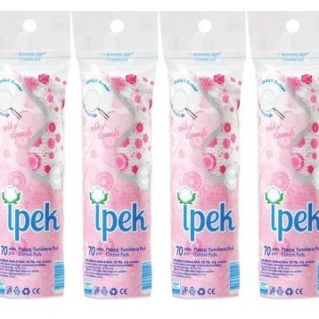 İpek 6x70 Adet Makyaj Temizleme Pedi