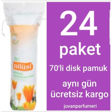 İpek 70'li Paket Makyaj Temizleme Pedi