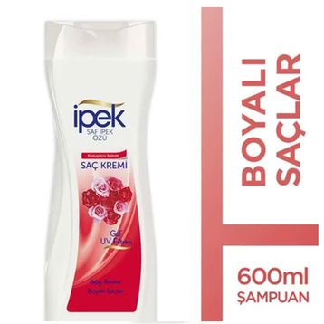 İpek Boyalı Saçlar Gül Özlü 600 ml Şampuan