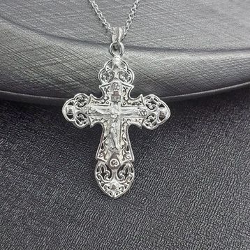 İpek Silver 925 Ayar Gümüş Haç Kolye
