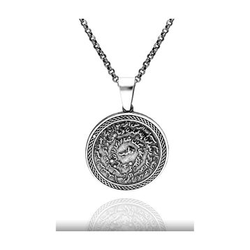 İpek Silver 925 Ayar Gümüş Kıtmir Duası Kolye