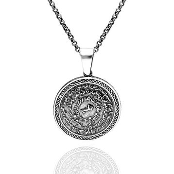 İpek Silver 925 Ayar Gümüş Kıtmir Duası Kolye