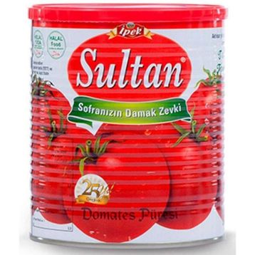 İpek Sultan 800 gr Teneke Domates Püresi