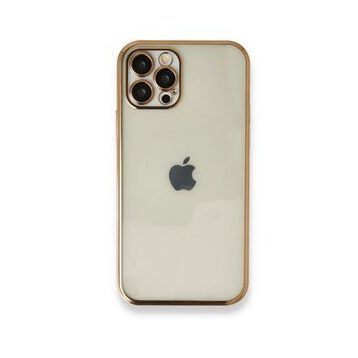 İphone 12 Razer Lensli Silikon Gold Kılıf