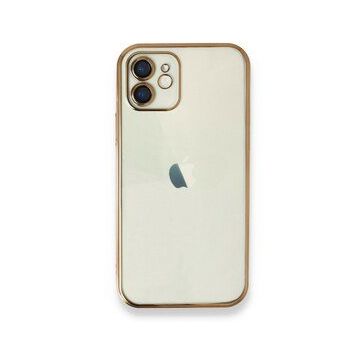 İphone 12 Razer Lensli Silikon Gold Kılıf