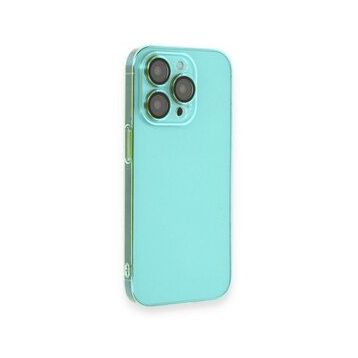 iPhone 13 Pro Armada Lensli - Yeşil Cep Telefonu Arka Kapak
