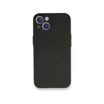 iPhone 14 Plus First Silikon - Siyah Cep Telefonu Kılıfı