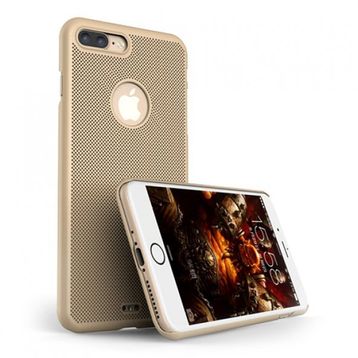 iPhone 7 Plus / 8 Plus Loopee Point Gold Sert Arka Kapak