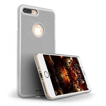 iPhone 7 Plus / 8 Plus Loopee Point Silver Sert Arka Kapak