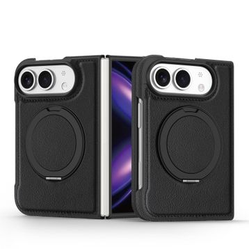 iPhone Duo Siyah Deri Kılıf