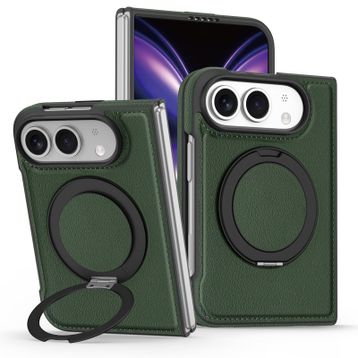 iPhone Duo Yeşil Deri Kılıf
