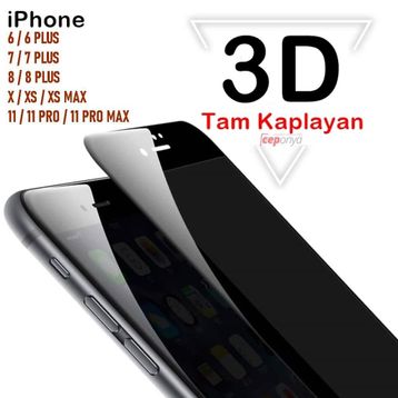 iPhone XS Max Ekran Koruyucu Uyumlu Kırılmaz Cam