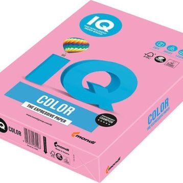 IQ A4 80 gr Pembe 500'lü Renkli Fotokopi Kağıdı