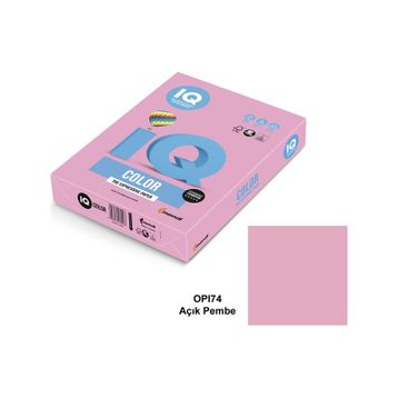 IQ A4 80 gr Pembe 500'lü Renkli Fotokopi Kağıdı