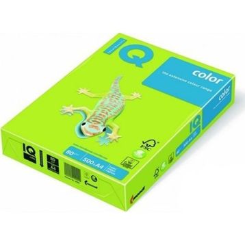 IQ NE1351-Neogn A4 80/500 Yeşil Fosforlu Renkli Kağıt