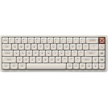 Iqunix MAGI65 Ochre White RGB Kablosuz Hotswap Mekanik Gaming Klavye