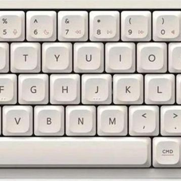 Iqunix MAGI65 Ochre White RGB Kablosuz Hotswap Mekanik Gaming Klavye