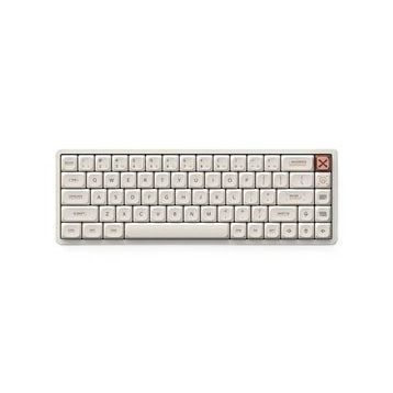 Iqunix MAGI65 Ochre White RGB Kablosuz Hotswap Mekanik Gaming Klavye