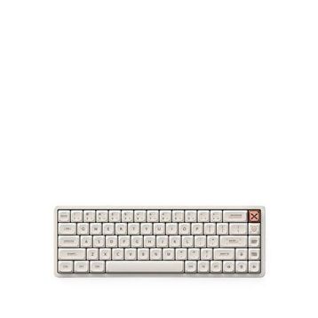 Iqunix MAGI65 Ochre White RGB Kablosuz Hotswap Mekanik Gaming Klavye