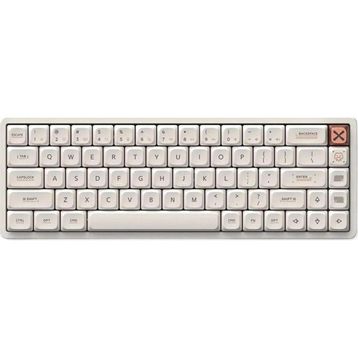Iqunix MAGI65 Ochre White RGB Kablosuz Hotswap Mekanik Gaming Klavye