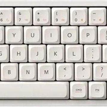 Iqunix MAGI65 Pro Ochre White RGB Kablosuz Hotswap Mekanik Gaming Klavye