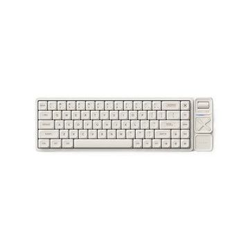 Iqunix MAGI65 Pro Ochre White RGB Kablosuz Hotswap Mekanik Gaming Klavye