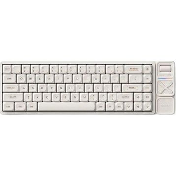 Iqunix MAGI65 Pro Ochre White RGB Kablosuz Hotswap Mekanik Gaming Klavye