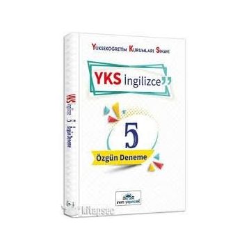 Irem Yayıncılık YKSDİL İngilizce Ayrıntılı Çözümlü Özgün 5 Deneme