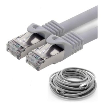 IRENIS CAT7 3 m Gri Yassı FTP Ethernet Kablosu
