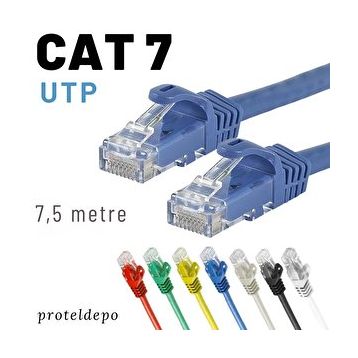 IRENIS CAT7 Ethernet Network Mavi 5 mt LAN Ağ Kablosu