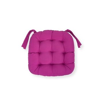 Iris Home Oval 43x43 cm Mürdüm Sandalye Minderi