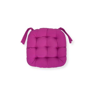 Iris Home Oval 43x43 cm Mürdüm Sandalye Minderi