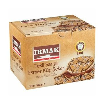 Irmak Tek Sargılı Esmer Küp Şeker 500 gr