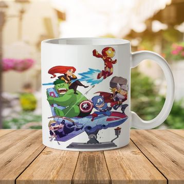 Iron Man Marvel Kupa Bardak