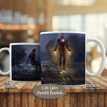 Iron Man Marvel Kupa Bardak